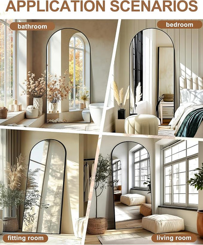 Delma Full Length Mirror, Large Floor Mirror - Image 8