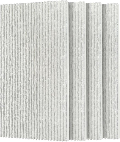 3D Faux Stone Wall Panels, Lightweight & Waterproof Accent Marble Flowing Stone by Gahowlen
