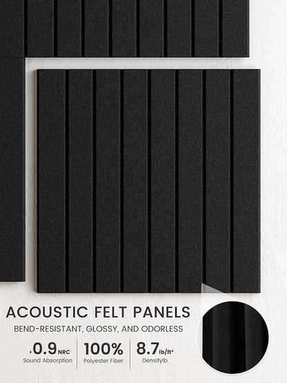 Bumusty Large Cork Board Alternative-48 x 36" Felt Bulletin Board Tiles - Image 3
