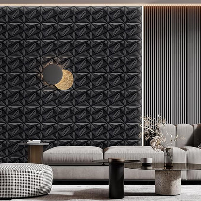 Heikki 30 Pack 3D Wall Panel for Interior Wall Décor, PVC Flower Textured Wall - Image 8