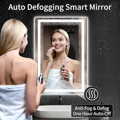 26"x38" LED Bathroom Mirror - Image 3