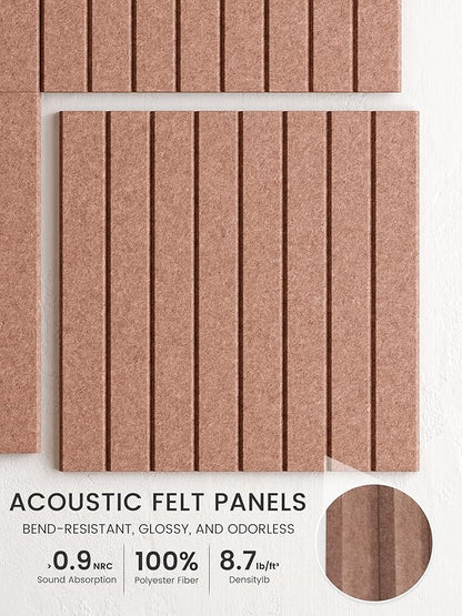 Bumusty Large Cork Board Alternative-48 x 36" Felt Bulletin Board Tiles - Image 3
