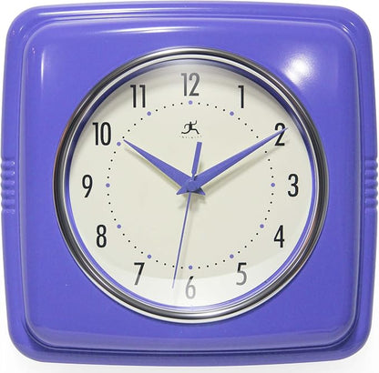 Infinity Instruments 9 Inch Square Clock by InfinityInstruments