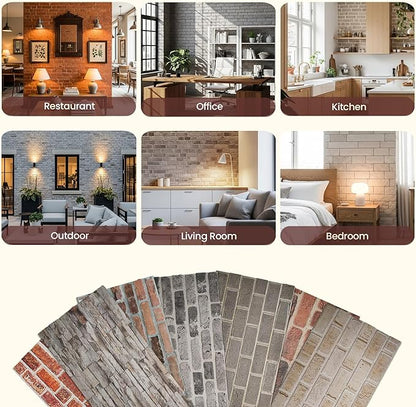 3D Faux Brick Wall Panels – Lightweight Styrofoam Cladding - Image 6