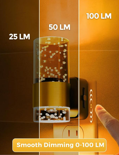 L LOHAS LED Night Lights Plug into wall, Amber Night Light - Image 3
