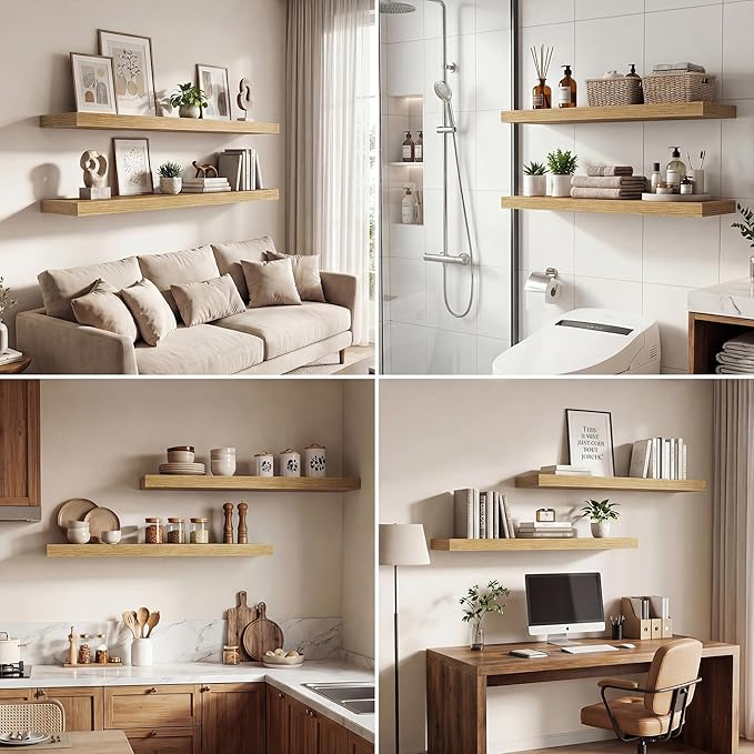 Dreamland 55 Inches Floating Shelves - Image 7