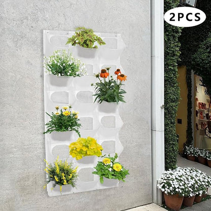 Vertical Wall Planter with 36 Pots, Hanging Garden Plant Flowerpot Holder - Image 4