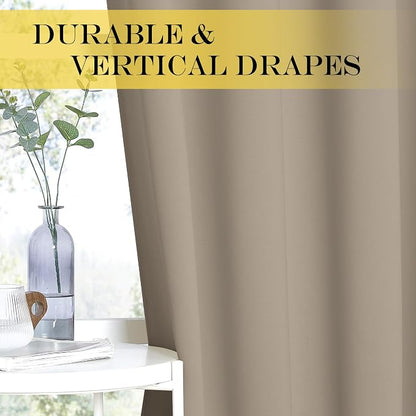 NICETOWN Blackout 108 inch Curtains - Image 6