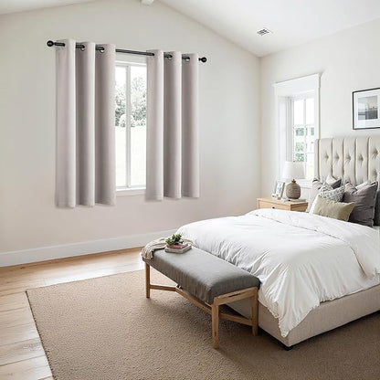 MIULEE Blackout Curtains for Bedroom Living Room 2 Panels, Thermal Insulated - Image 6
