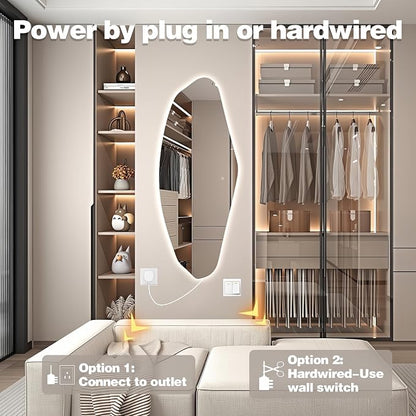 Led Mirror Full Length, Frameless Long Mirrors - Image 5