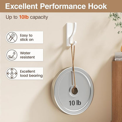 pickpiff Adhesive Wall Hooks for Towels - Image 7
