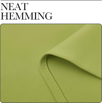 NICETOWN Fresh Green Blackout Curtains 40 inches Length - Image 6