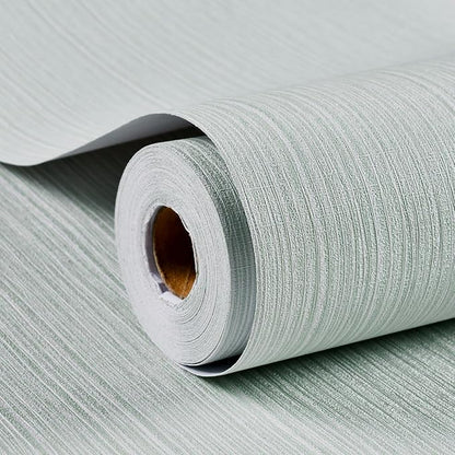 Haimin Grasscloth Wallpaper Textured 24in X 393in Fabric Contact Paper Textured by HaiminHomeDecorWallpaper