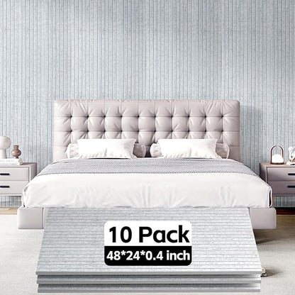 10Pack Large Acoustic Panels, Self-Adhesive Sound Panels Noise Reducing - Image 2