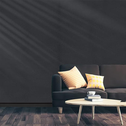 Arthome 11.8''x100'' Black Contact Paper, Self Adhesive Wallpaper Waterproof - Image 6