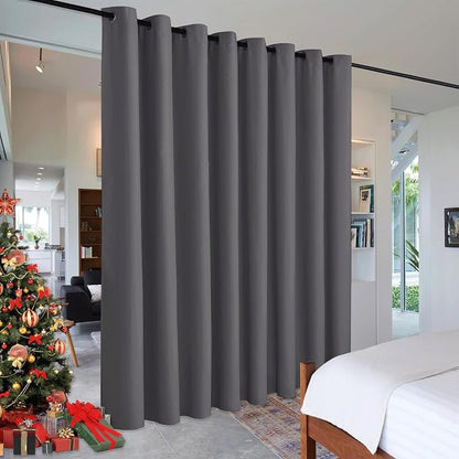 RYB HOME Extra Long Curtains Light Block Soundproof Privacy Blinds by RYBHOME