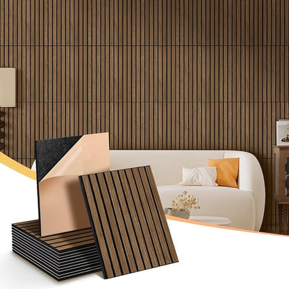 Acoustic Wall Panels 12 Pack, Covers 16 Sq Ft by laapee