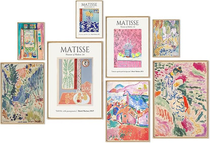uniro Matisse Wall Art Prints, Matisse Eclectic Wall Decor, Henri Matisse by uniro