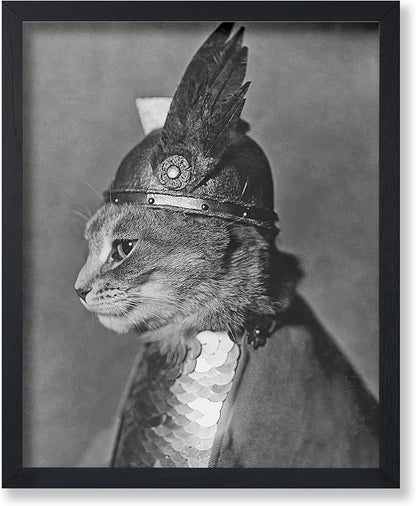 Poster Master Vintage Armored Cat by PosterMaster