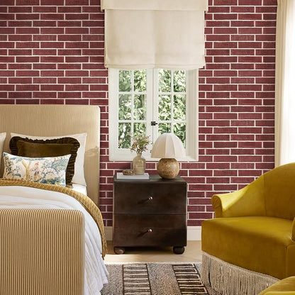Commomy 3D Peel and Stick Brick, Ultralight Thin PVC Faux Brick Wall Panels - Image 7
