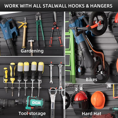 Slatwall Panel Garage Slat Wall Storage Systems, PVC Slat Wall Paneling Garage - Image 5