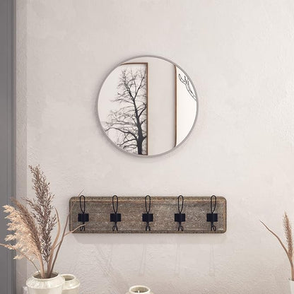 HBCY Creations Small Round Mirror, Living Room and More, Modern Minimalist - Image 2