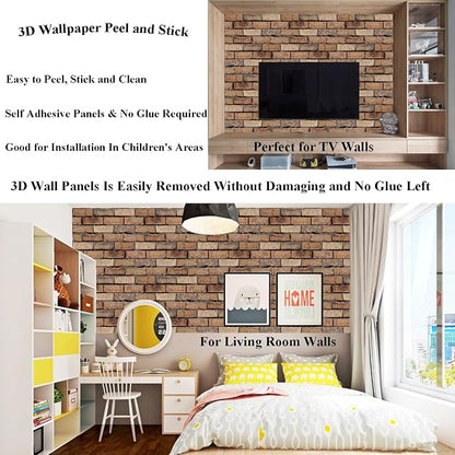3D Wall Panels Peel and Stick - Image 9