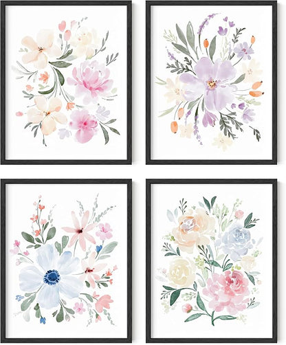HAUS AND HUES Flower Wall Decor by HausandHuesArtPrints