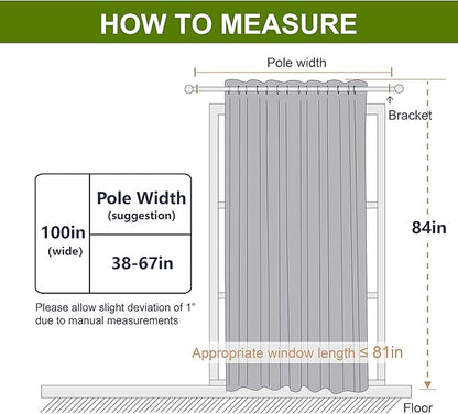 NICETOWN Drapes for Sliding Glass Door - Image 8