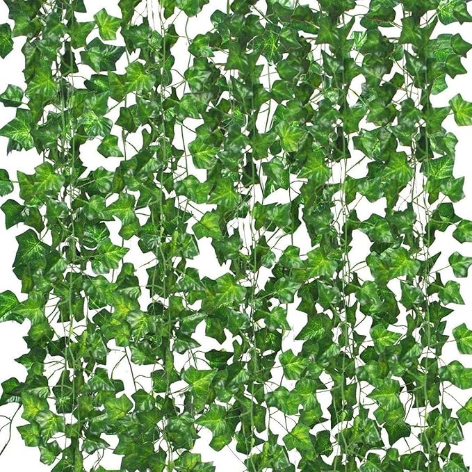 Fake Vines for Room DecorArtificial Plant Ivy Garland 1 Stand 50FT Long Hanging by Comtelek
