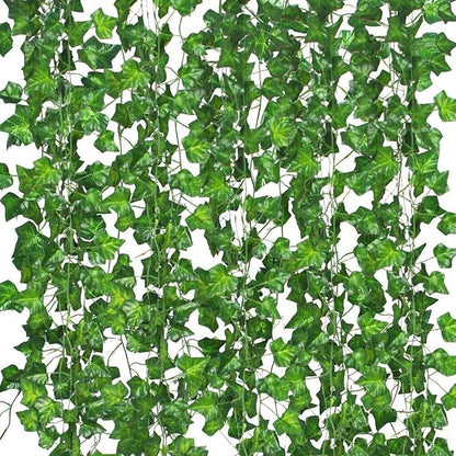 Comtelek 168 FT Artificial Ivy 24 Pack Ivy Vine Garland Ivy Leaves Greenery by Comtelek