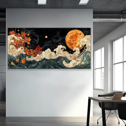 Large Wall Art For Living Room Boho Abstract Modern Wall Artwork Prints - Image 5
