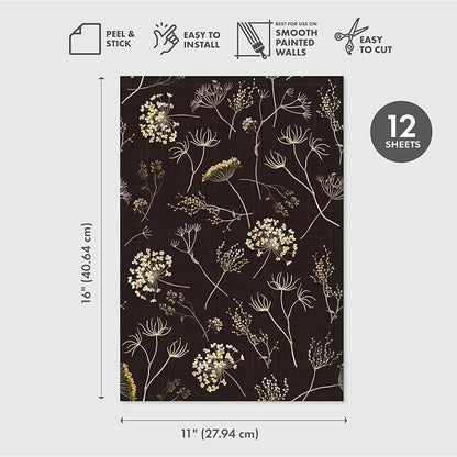Main Street Peel and Stick Wallpaper Eco-Friendly Sheets 12 Pack, 11 X 16 Inch - Image 2