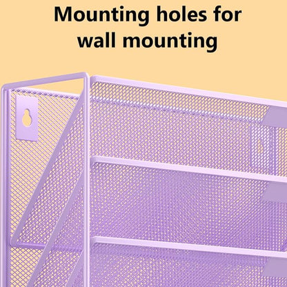 Kuntine.B 6-Tier Wall File Organizer Hanging File Organizer Cubicle Organizer - Image 4