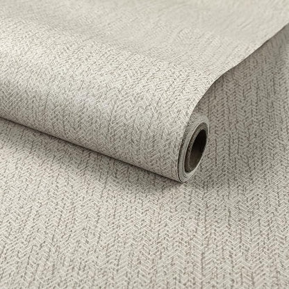 Gray Grasscloth Peel and Stick Wallpaper Renter Friendly Wall Covering Adhesive by MANONIRIA