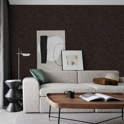 Abyssaly Brown Peel and Stick Self Adhesive Wallpaper - Image 6