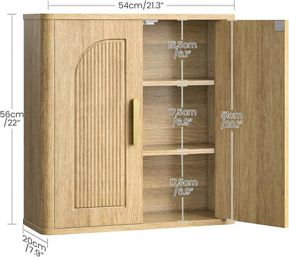 CHOEZON Bathroom Wall Cabinet, Bathroom Storage Cabinet, Medicine Cabinet - Image 3