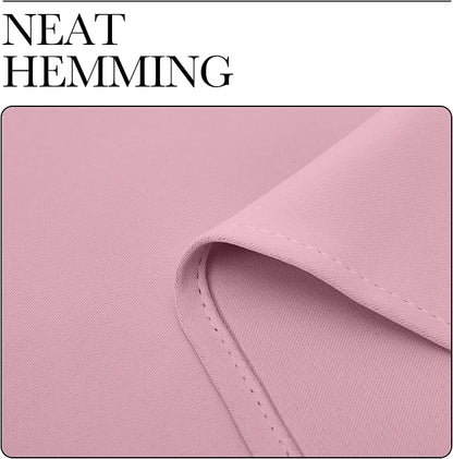 NICETOWN Crystal Pink Blackout Curtains 120" Long - Image 7