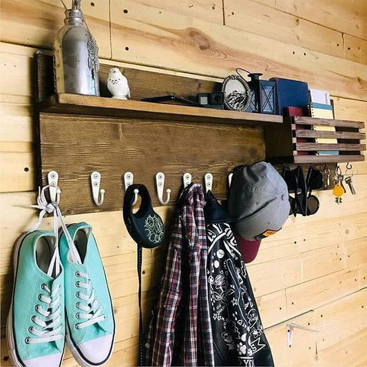 ZAYBOD Coat Hooks for Wall, Decorative Hanging Hooks for Coats, and Bags - Image 2