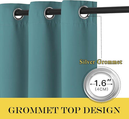 NICETOWN 95 inches Patio Door Curtains - Image 2