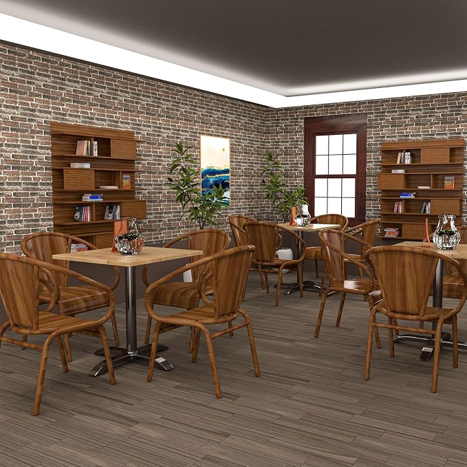 3D Wall Panels Peel and Stick in Red White Stone, Faux Brick Wall Panels - Image 6