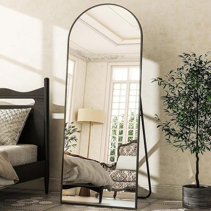 Arched Full Length Mirror, Full Length Wall Mirror Hanging or Leaning - Image 4