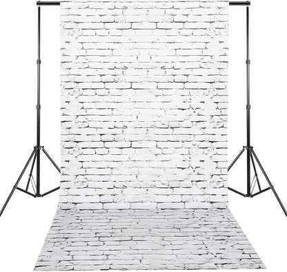 Chuangdi 2pcs 4.5 x 9 Feet Brick Wallpaper Peel and Stick Backdrop Tablecloth - Image 4