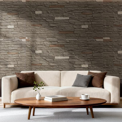 Faux Stone Brick Wall Panels, Lightweight PU Faux Rock Wall Panels, Easy DIY - Image 7