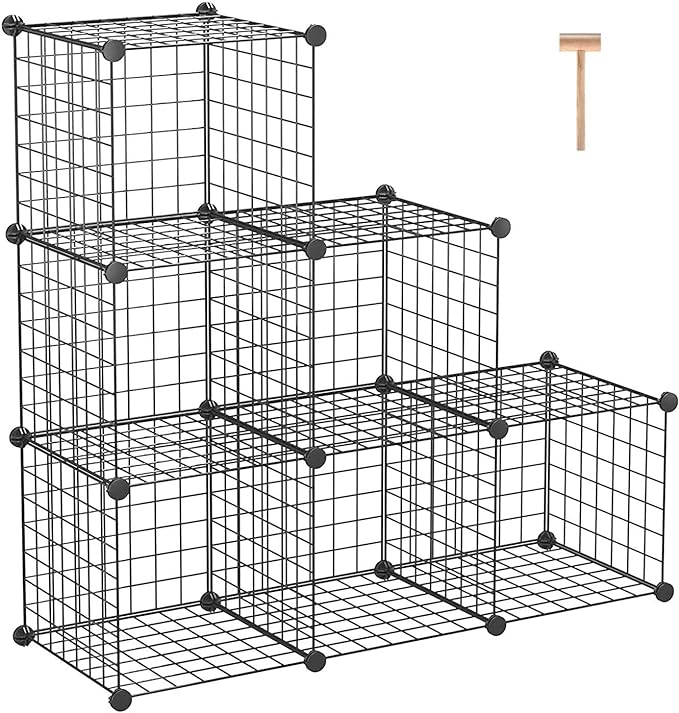 C&AHOME Wire Cube Storage, 6 by CAHOME