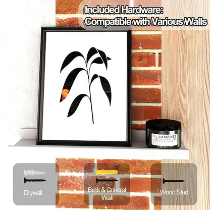 White Floating Shelves for Wall Decor, Wall Mounted Wood Storage Shelf for - Image 6