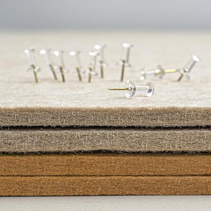 Bulletin Board, 24 x 18 inches Felt Board Decorative Pin Board, Cork Board - Image 6