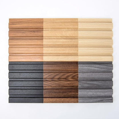 Art3d 6-Piece Wood Slat Panels for Stylish Interior Decor and Ceiling Decoration by Art3d