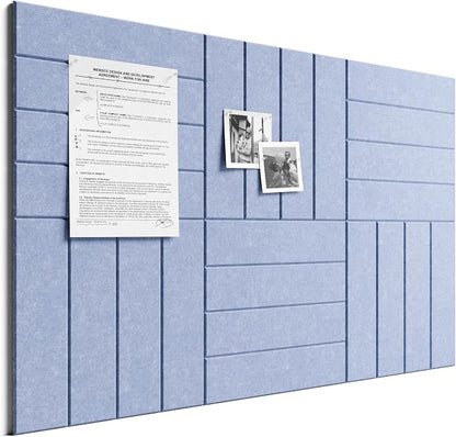 Bumusty Large Cork Board Alternative-36 x 24" Felt Bulletin Board Tiles by BUMUSTY