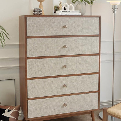 VEELIKE Beige Grasscloth Peel and Stick Wallpaper Textured Neutral Grasscloth - Image 8